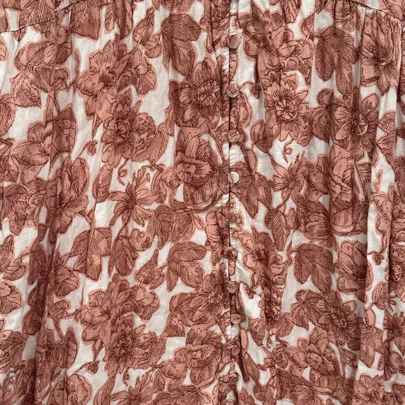 Rust Floral Midi - Picture 4 of 8